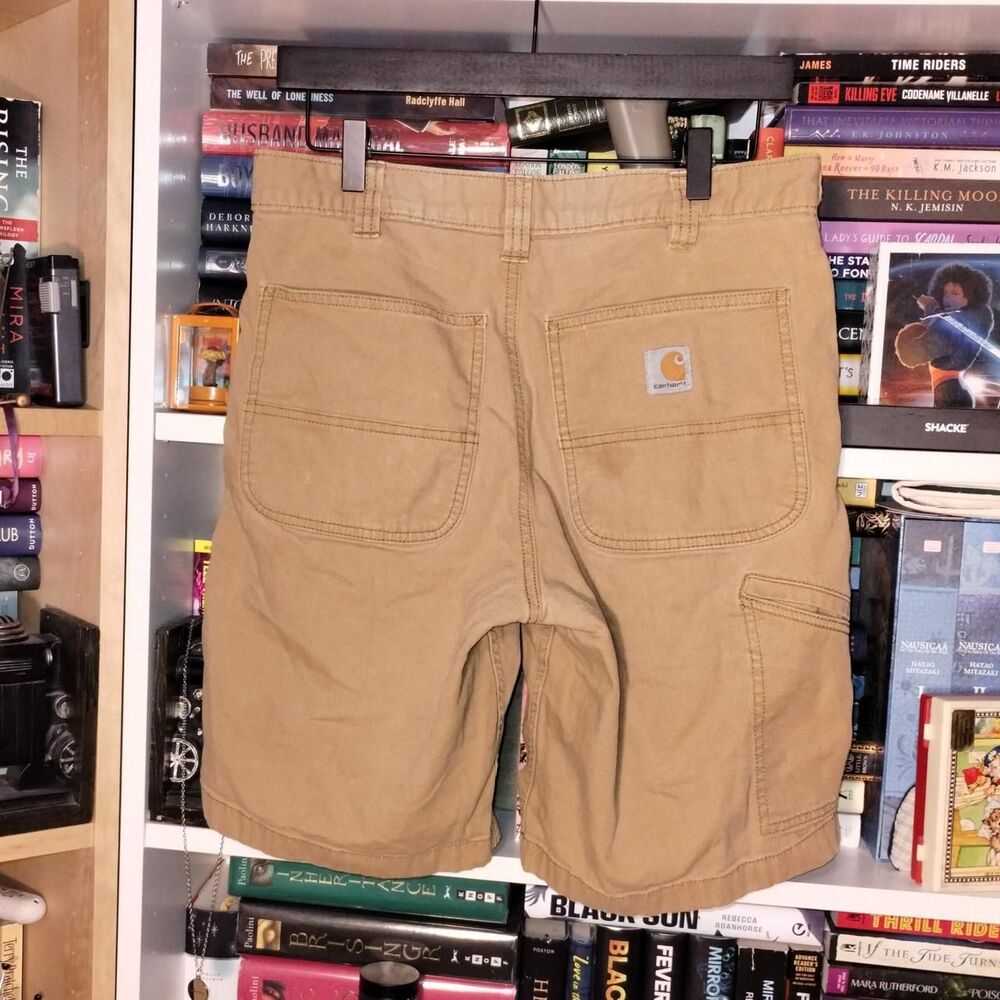 Carhartt Men's Tan and Brown Shorts